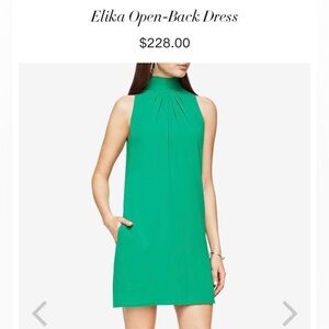 BCBG MaxAzria Elika Open Back Dress XXS